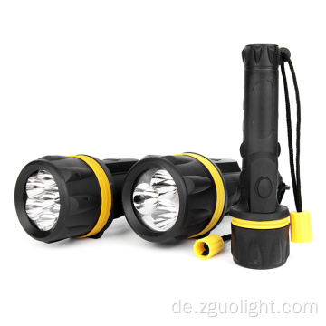 Durable 3 LED-Gummi-Notfall-Taschenlampe Fackel